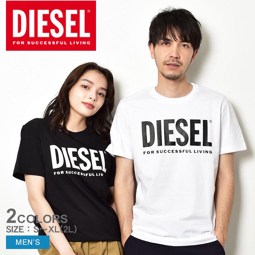 ゆうパケット可 ディーゼル 半袖tシャツ メンズ T Diegos Ecologo T Shirt Diesel Aaaxj ブラック 黒 ホワイト 白 トップス 半袖 ブランド 2316 0376 Z Sports ヤフーショッピング店 通販 Yahoo ショッピング