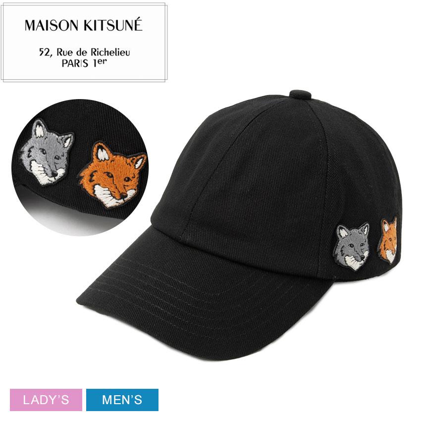MAISON KITSUNE（メゾン キツネ） キャップ メンズ レディース ダブル