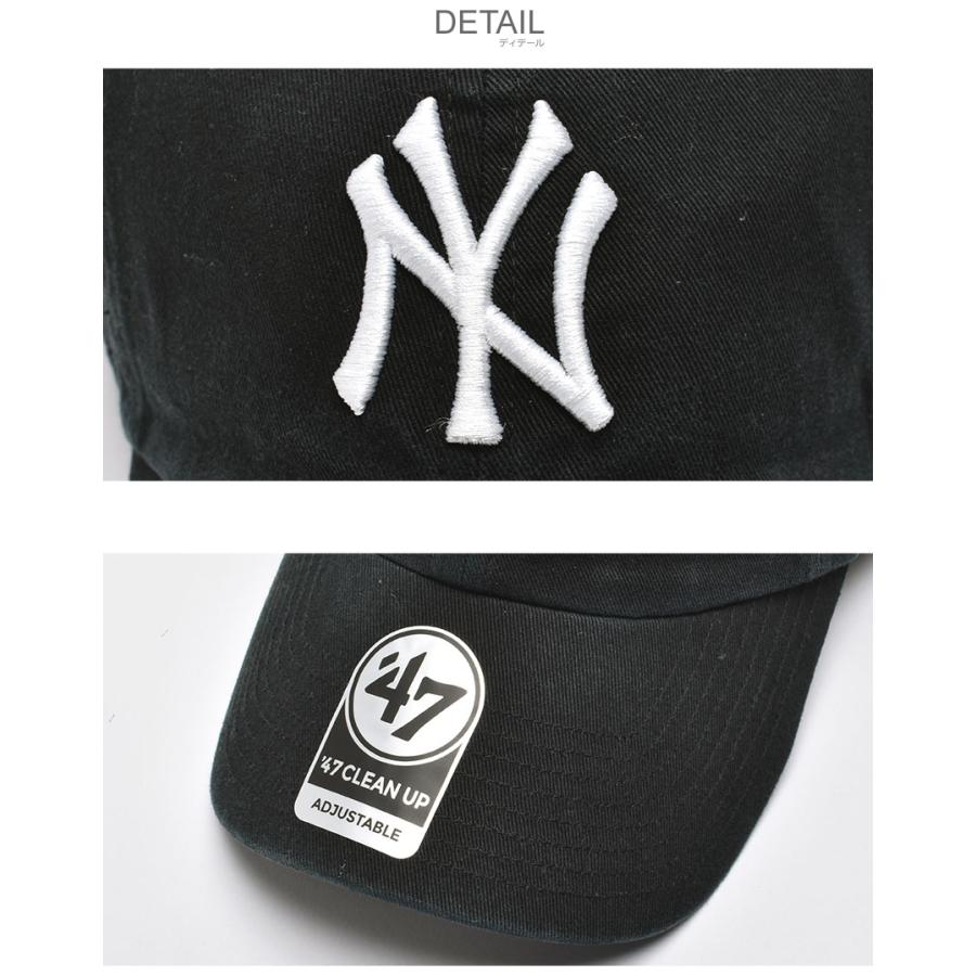 （ゆうパケット送料無料）47 ブランド キャップ 帽子 メンズ レディース NY YANKEES CLEANUP 47 BRAND CAPS B-RGW17GWS ブラック 黒 グレー ネイビー 紺｜z-sports｜24