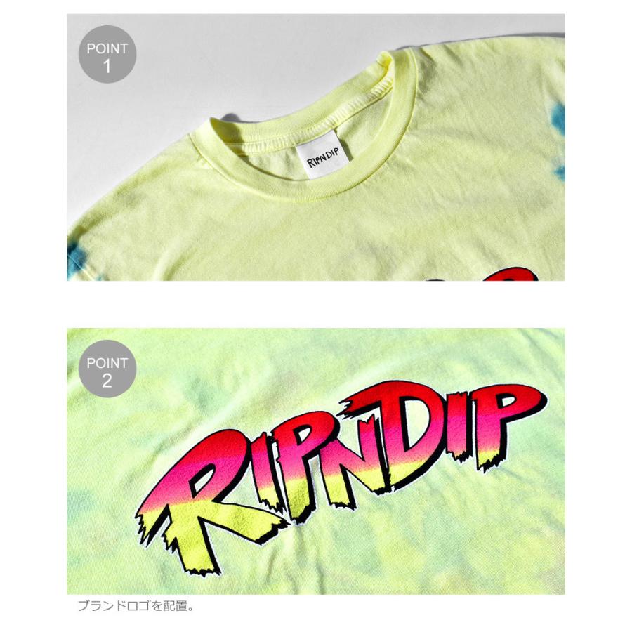 RIPNDIP（リップンディップ） 半袖 メンズ 男性用 NERM FIGHTER TEE