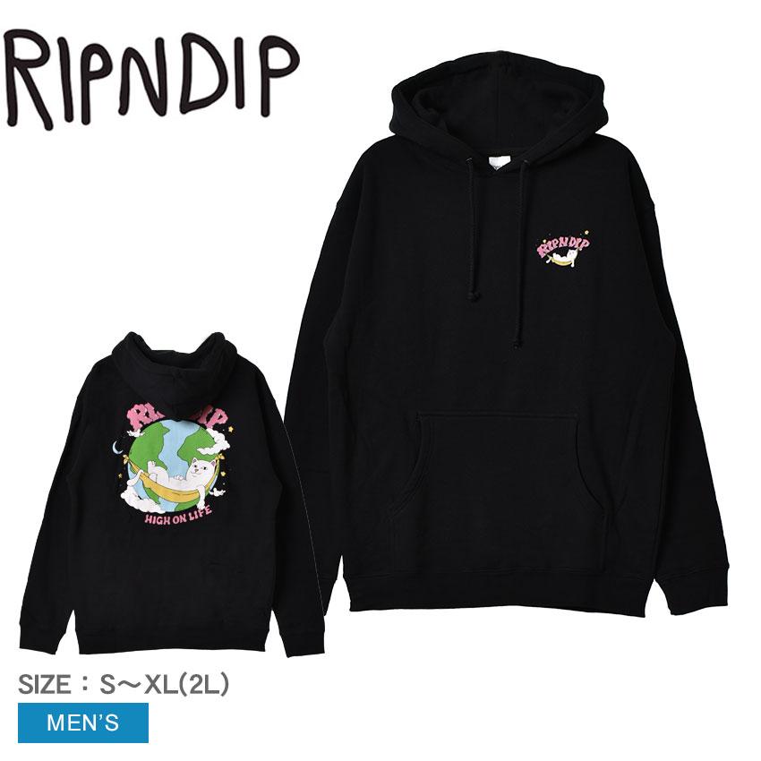 RIPNDIP（リップンディップ） パーカー メンズ HIGH ON LIFE HOODIE