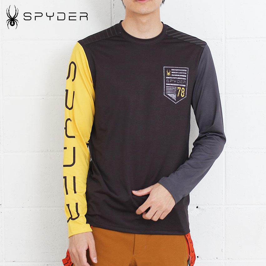 スパイダー 長袖シャツ メンズ パンプ ロングスリーブ トップ SPYDER