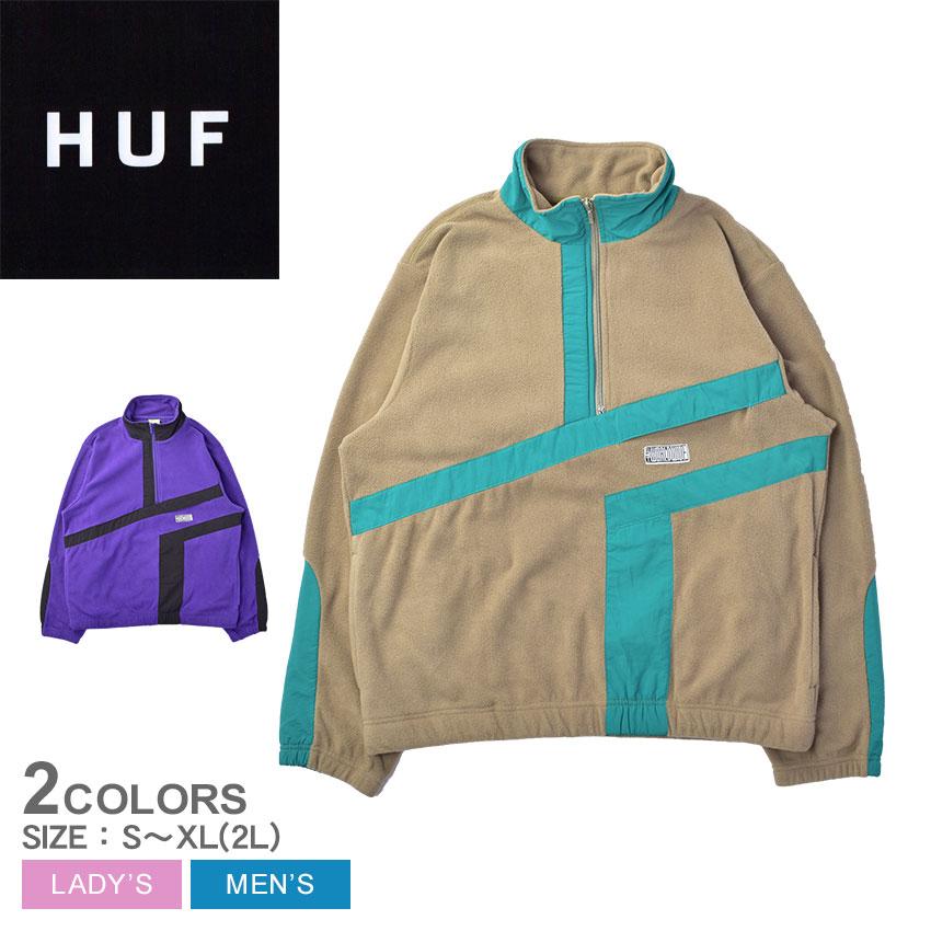 HUF（ハフ） アウター メンズ レディース RANGE QUARTER ZIP POLAR