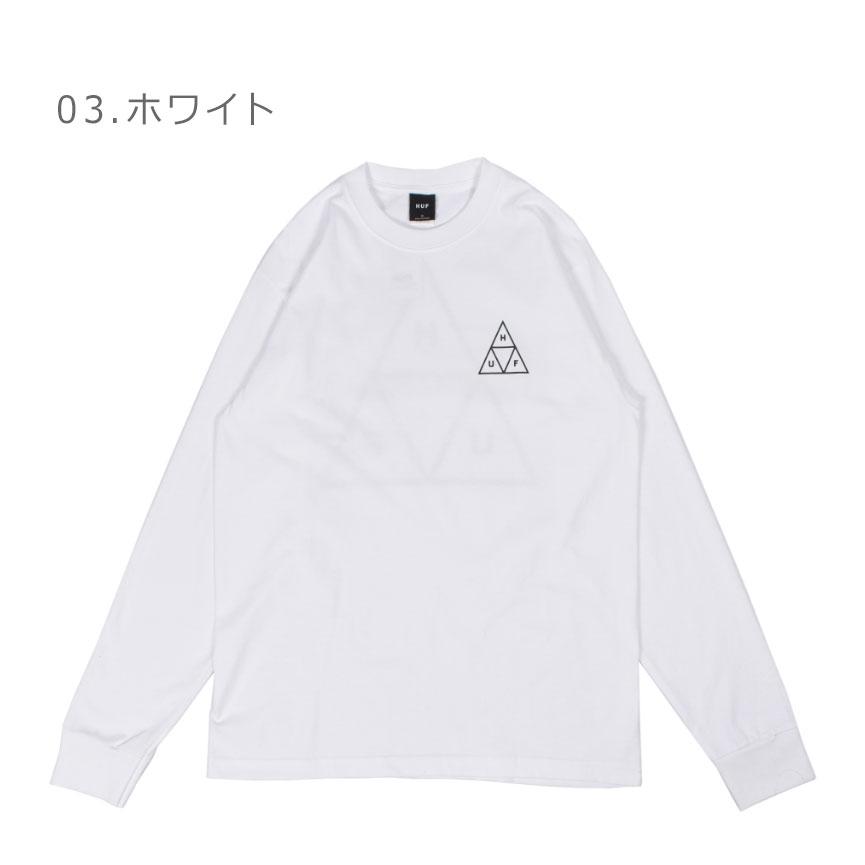 ハフ 長袖Tシャツ メンズ SET TT L／S TEE HUF TS01935 ブラック 黒 ホワイト 白 グレー ウエア トップス ロンT プリント ロゴ 父の日 プレゼント ギフト｜z-sports｜08