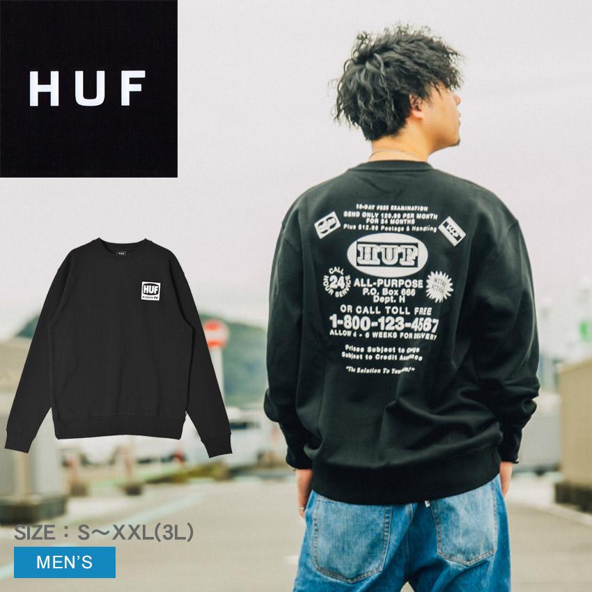 HUF（ハフ） スウェット メンズ AS SEEN ON TV CREWNECK HUF PF00690 
