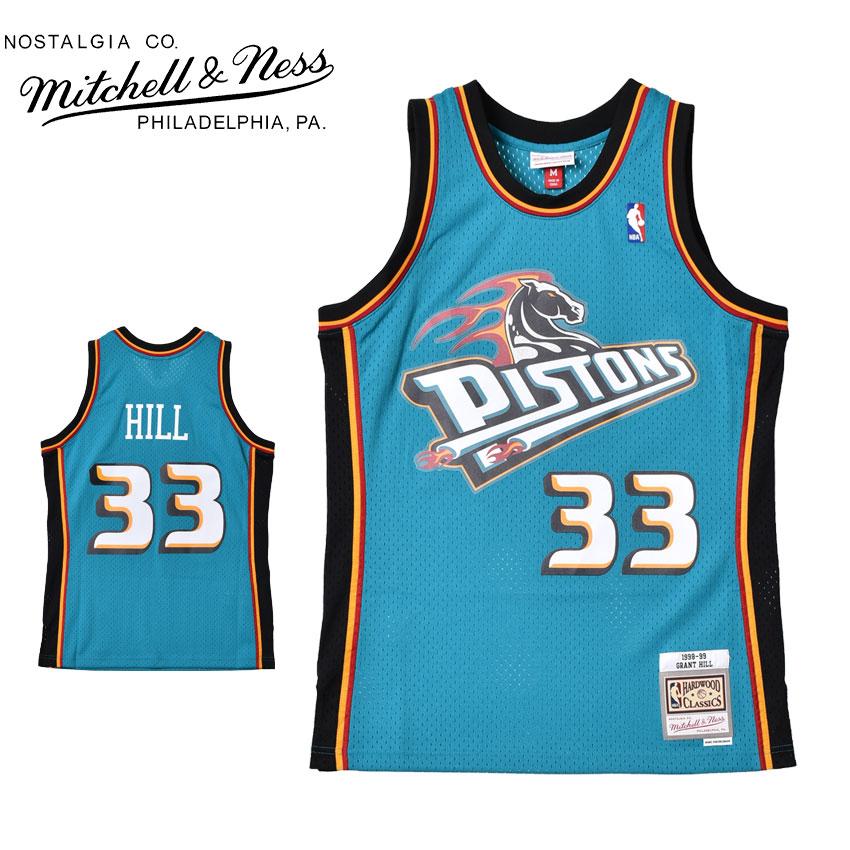 新品 グラントヒル Mitchell&Ness ピストンズ ユニフォーム Mitchell&Ness（ミッチェルアンドネス） ミッチェル＆ネス