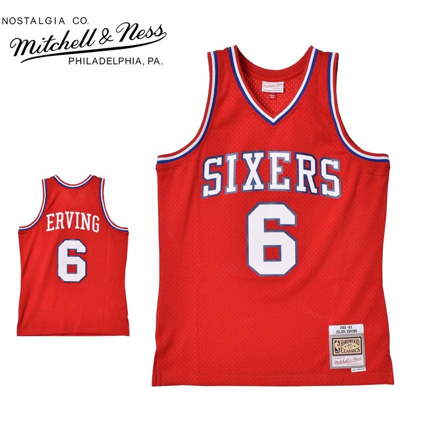 ミッチェルアンドネス ユニフォーム メンズ スイングマン ジャージー フィラデルフィア76ERS 198283 ジュリアス アービング