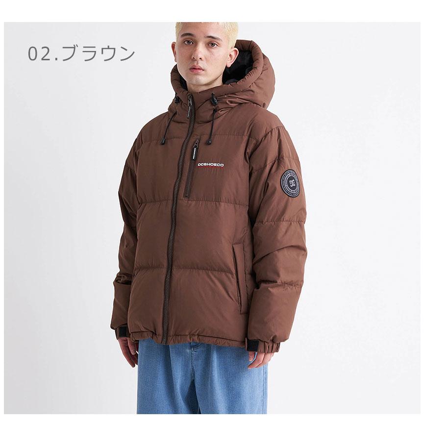 DCシューズ ダウンジャケット メンズ 23 DOWN HOODED JACKET ダウンジャケット DCSHOECOUSA DJK234050 ブラック 黒 ホワイト 白｜z-sports｜06