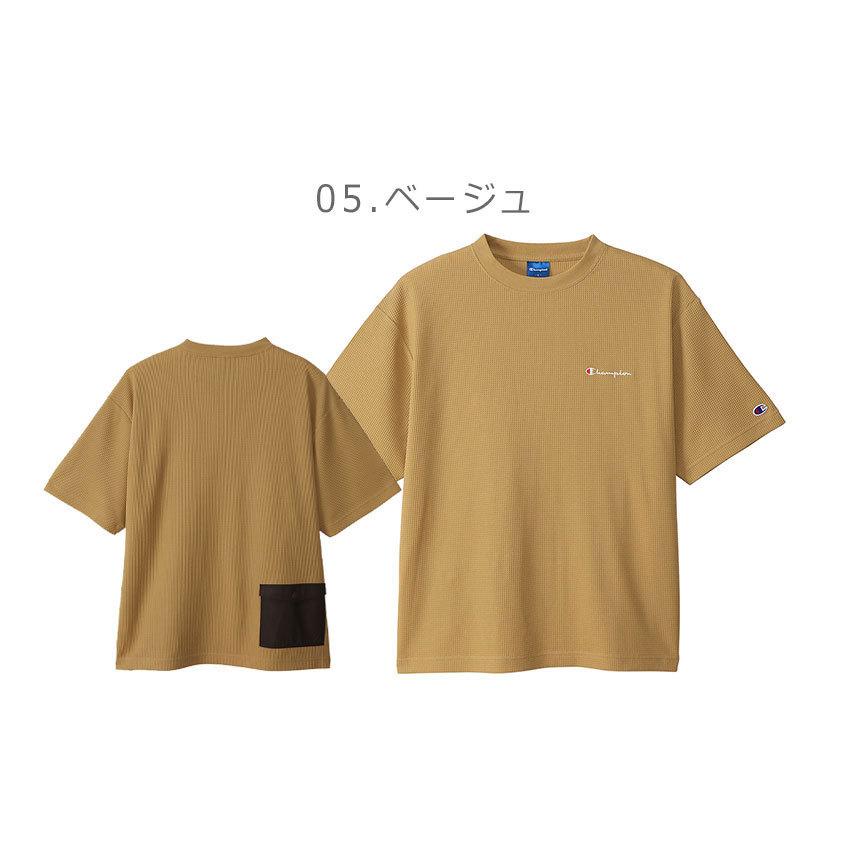 チャンピオン 半袖Tシャツ メンズ ショートスリーブTシャツ CHAMPION C3-VS318  ネイビー 紺｜z-sports｜09