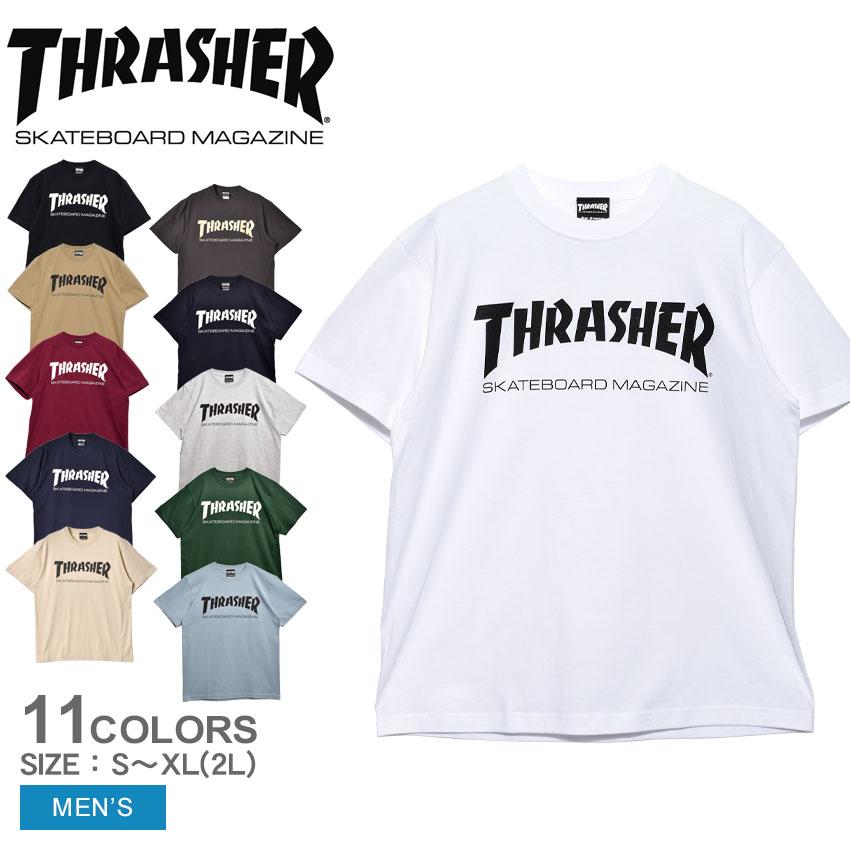 THRASHER （ネコポス配送） スラッシャー Tシャツ メンズ MAG LOGO S/S