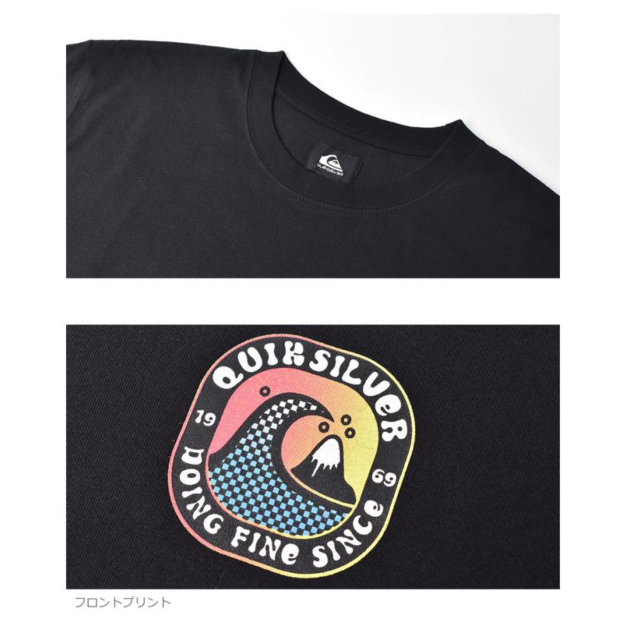 （ゆうパケット送料無料）クイックシルバー 半袖Tシャツ メンズ アナザーストーリー 半袖Tシャツ QUIKSILVER QST221005 ブラック 黒｜z-sports｜06