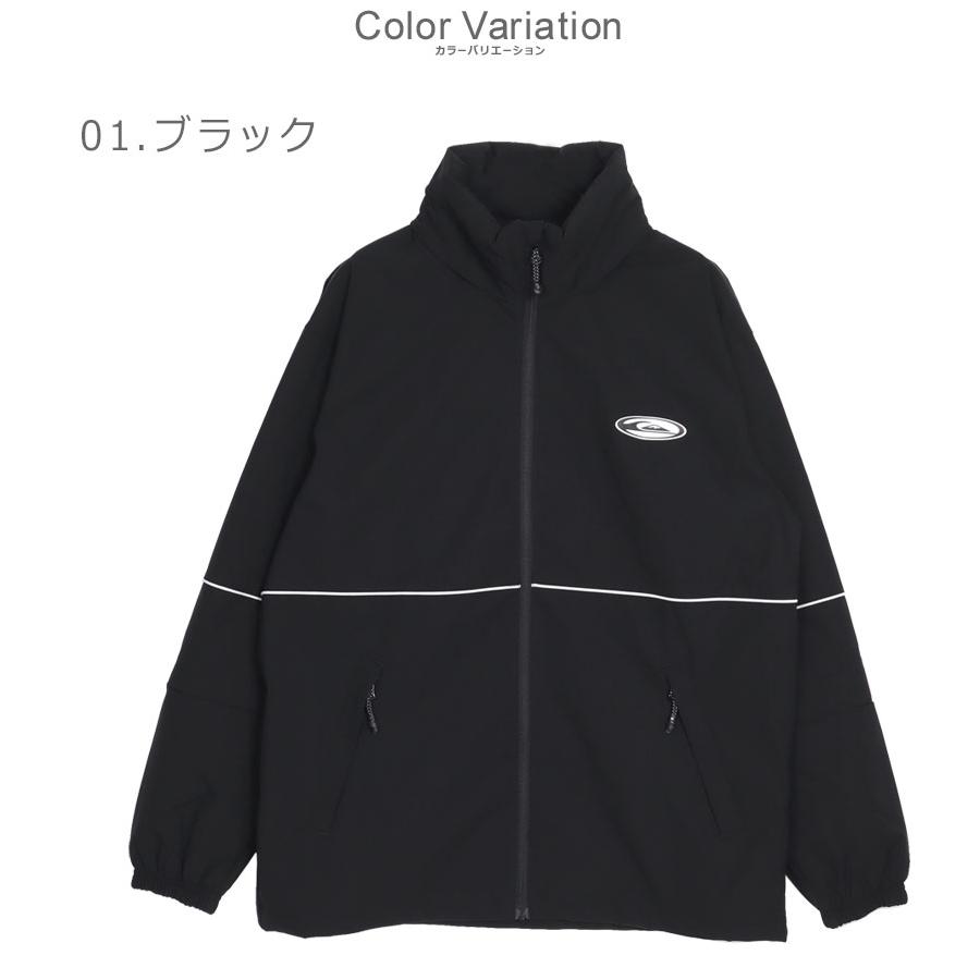 クイックシルバー ジャケット メンズ QUIK SLASH JK QUIKSILVER QJK233412 ブラック 黒 ホワイト 白 ウエア ブランド ロゴ 防水｜z-sports｜02