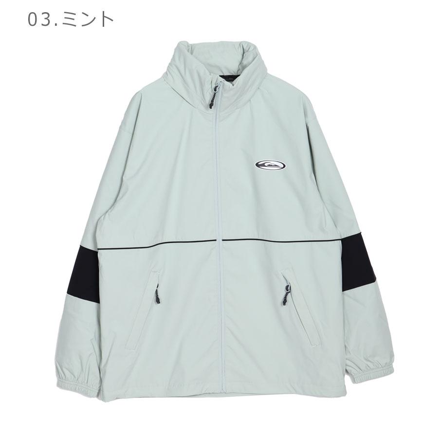 クイックシルバー ジャケット メンズ QUIK SLASH JK QUIKSILVER QJK233412 ブラック 黒 ホワイト 白 ウエア ブランド ロゴ 防水｜z-sports｜04