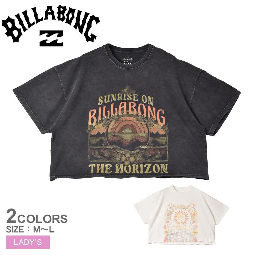 BILLABONG（ビラボン） 半袖Tシャツ レディース GRAPHIC CROPPED TEE 
