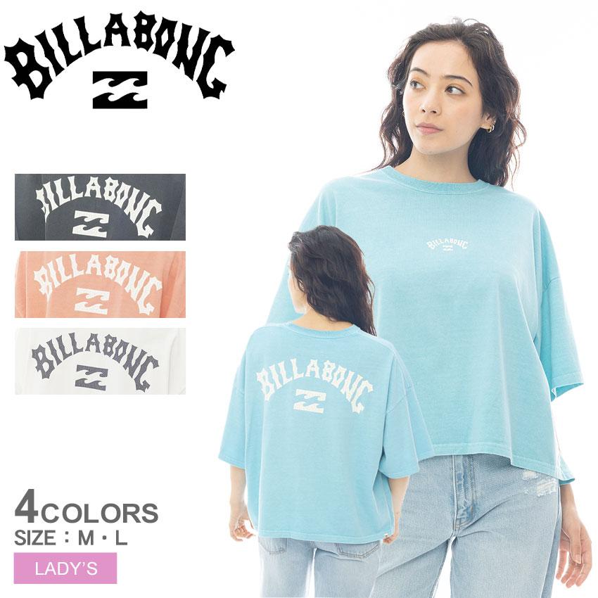 BIGBAN レディース　TシャツＬ BILLABONG（ビラボン） 半袖Tシャツ レディース ARCH LOGO PIGMENT