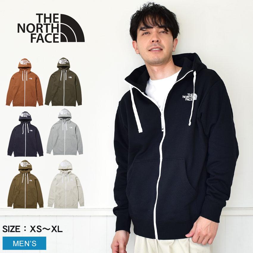 送料無料 ザ ノースフェイス パーカー メンズ リアビュー フルジップ フーディ THE NORTH FACE NT62130 黒 グレー アウター  ロゴ : 2450-0418 : Z-SPORTS ヤフーショッピング店 - 通販 - Yahoo!ショッピング