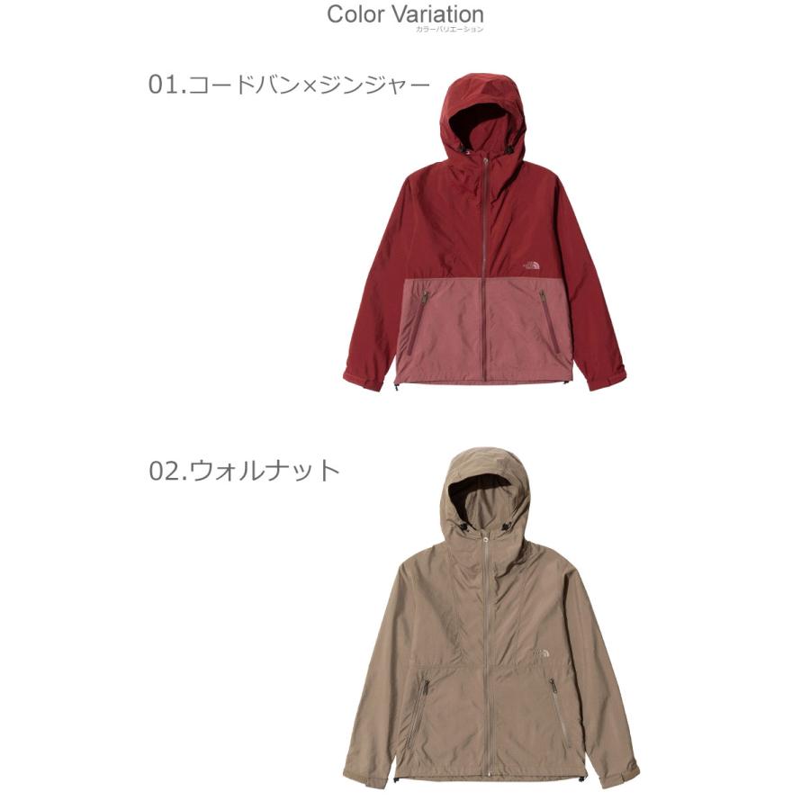 ノースフェイス ジャケット レディース コンパクトジャケット アウター THE NORTH FACE NPW72230 ブラック 黒 レッド 赤 ベージュ｜z-sports｜08