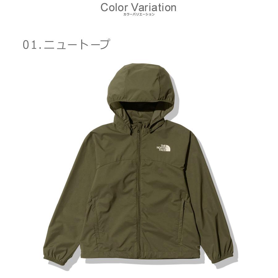 ノースフェイス フーディー キッズ ジュニア 子供 スワローテイルジャケット THE NORTH FACE NPJ22220 ネイビー 紺 カーキ 国内正規｜z-sports｜04