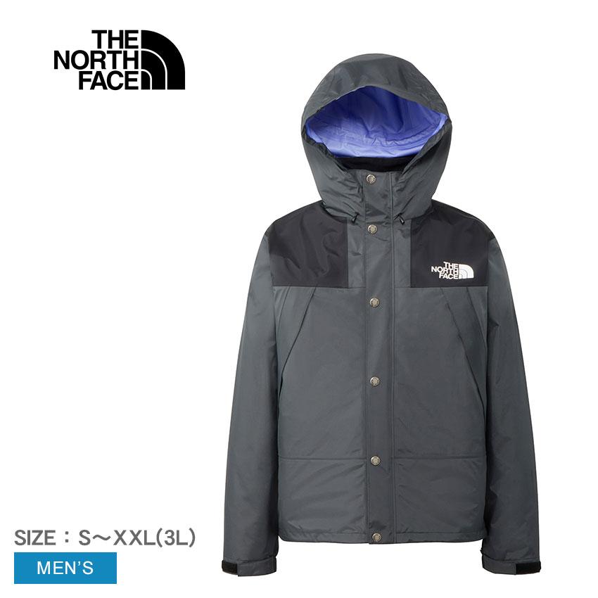 US規格　ノースフェイス　マウンテンジャケット　ネイビー　グレー　メンズM〜L THE NORTH FACE（ザ ノースフェイス） シェルジャケット メンズ