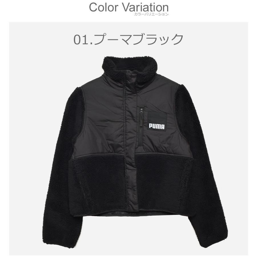 PUMA（プーマ） アウター レディース シェルパ ハイブリッドジャケット