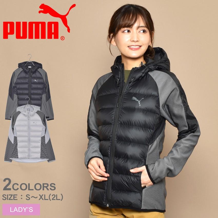 Puma プーマ ダウンジャケット ハイブリッド ダウン スウェット レディース アウター Z Sports Paypayモール店 通販 Paypayモール