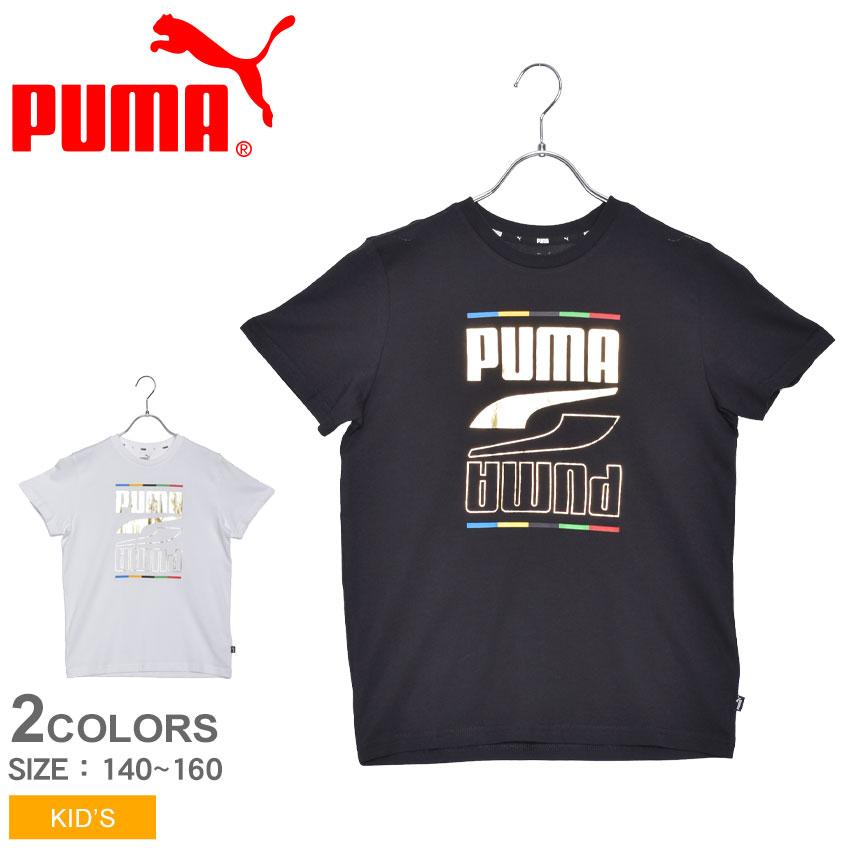 メール便可 プーマ Tシャツ キッズ ジュニア 子供 レベル ティーシャツ 5 コンティネンツ Puma 半袖 ブラック 黒 Z Sports Paypayモール店 通販 Paypayモール