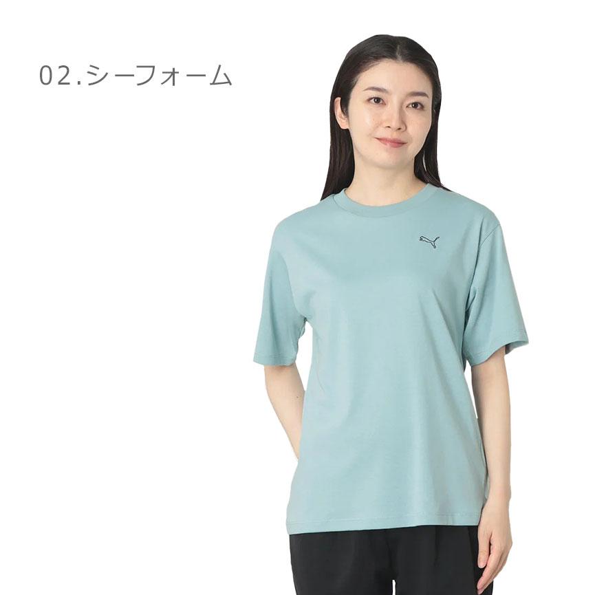 PUMA（プーマ） 半袖Tシャツ レディース ESS MX リラックス半袖Tシャツ