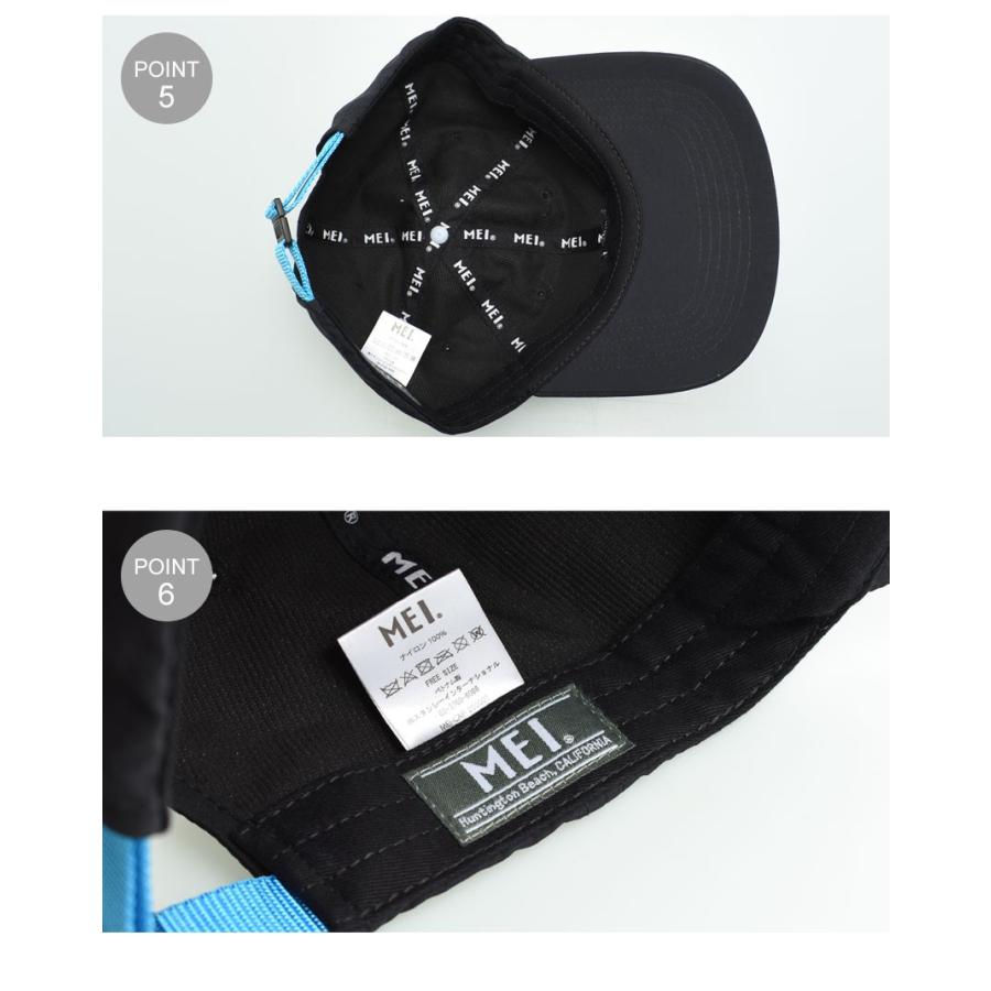 MEI（メイ） 帽子 メンズ レディース TASLAN LOGO CAP 200001 キャップ