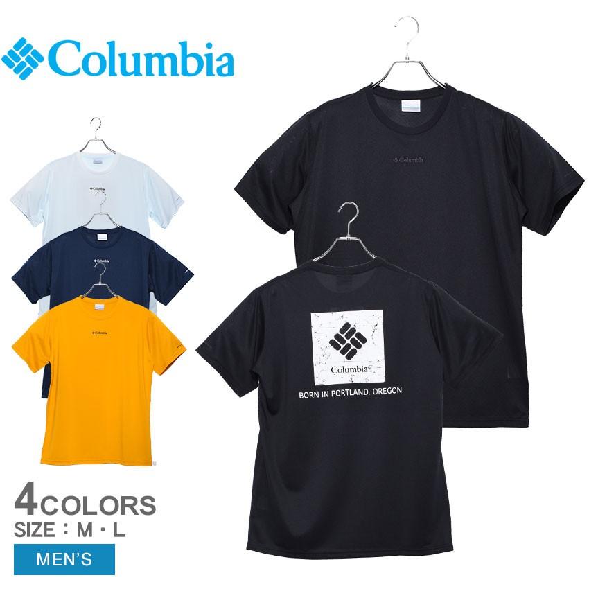 メール便可 コロンビア Tシャツ メンズ ローヤル クリーク ショート スリーブ 半袖 Columbia Pm1864 ブラック 黒 ウエア トップス 紺 Z Sports Paypayモール店 通販 Paypayモール