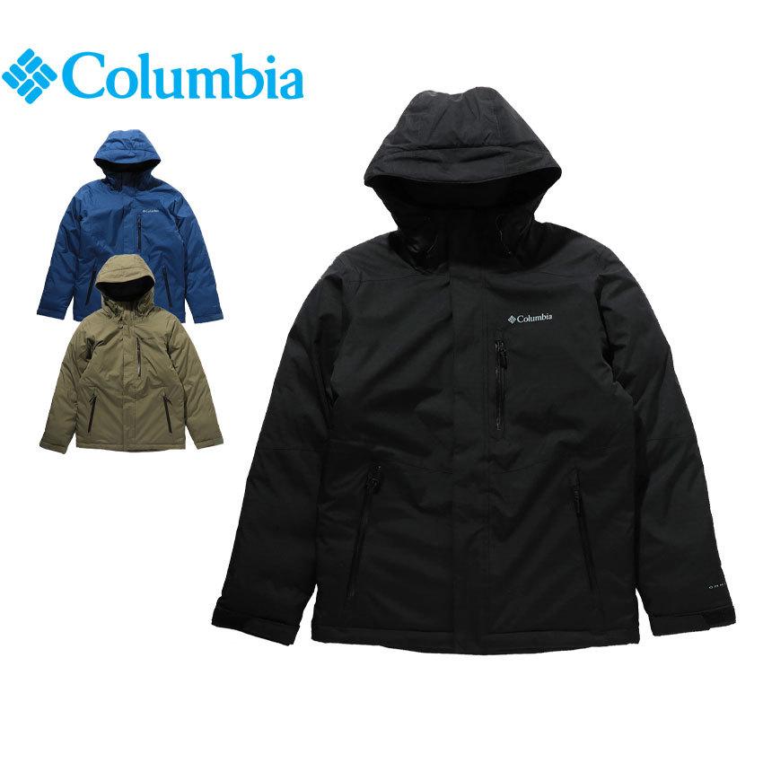 コロンビア ジャケット メンズ オークハーバーインシュレイテッドジャケット COLUMBIA WO6764 黒 フェス ブルー 最安値挑戦！ カーキ 残りわずか ブラック