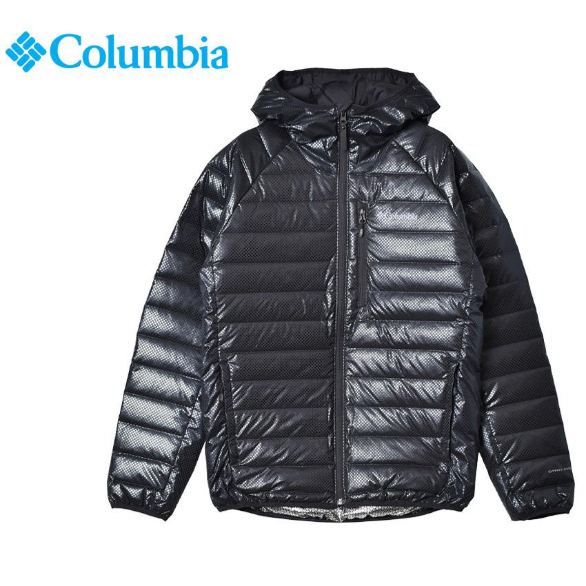 コロンビア アウター メンズ We1328 ブラック スリーフォークスブラックドットダウンジャケット ウエア Columbia 黒