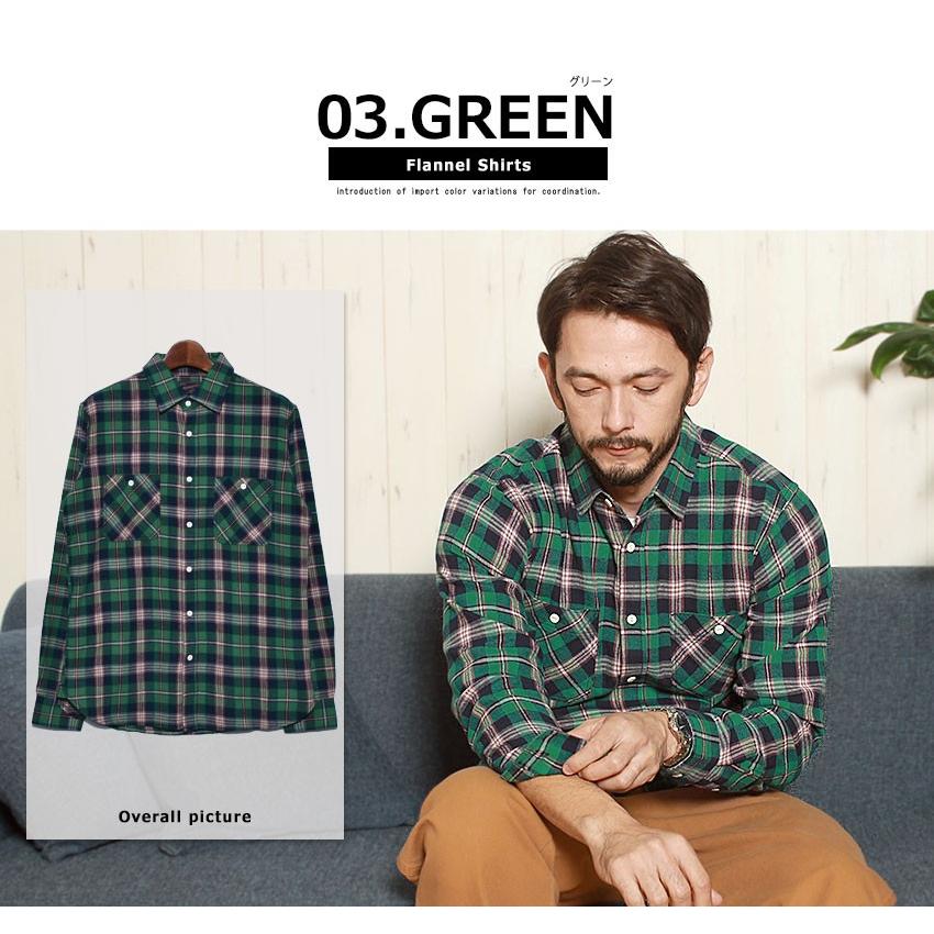 In'crewsive（インクルーシブ） ネルシャツ メンズ フランネルシャツ