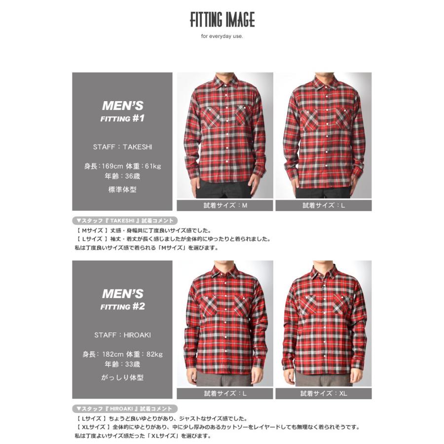 In'crewsive（インクルーシブ） ネルシャツ メンズ フランネルシャツ