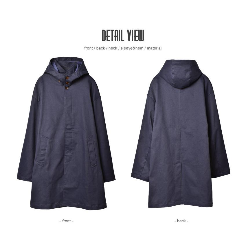 In'crewsive（インクルーシブ） フードステンカラーコート アウター
