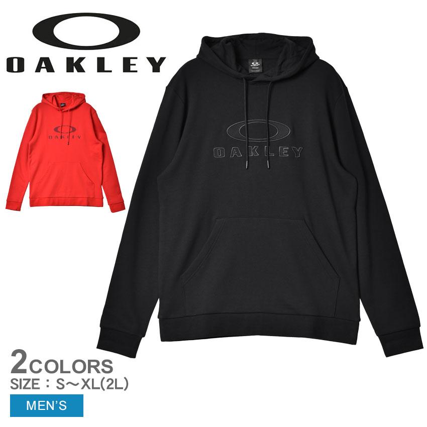【OAKLEY/オークリー】パーカー デッドストック 赤タグ ネイビー 90s 90s 赤タグ OAKLEY オークリー ロゴ刺繍 フリースカットソー【L