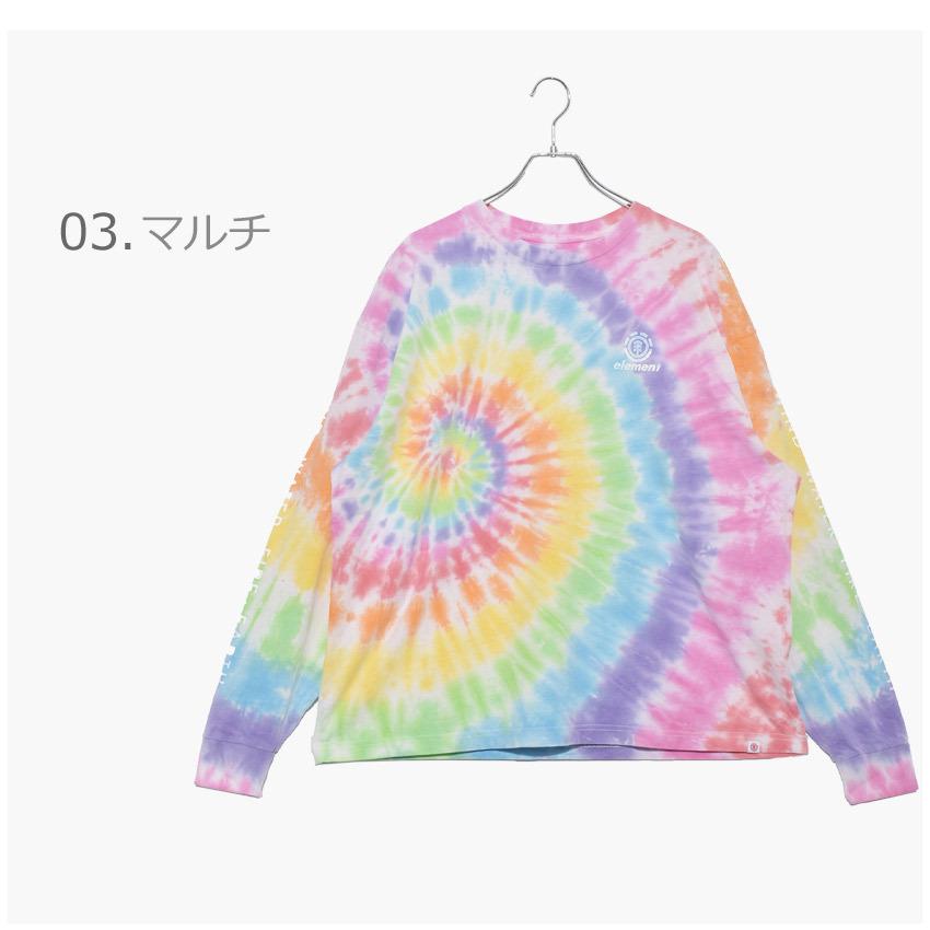 （ゆうパケット可） エレメント Tシャツ 長袖 ロンT メンズ レディース SLIDE LS ELEMENT BB021051 ブラック 黒 ホワイト 白 ベージュ｜z-sports｜04