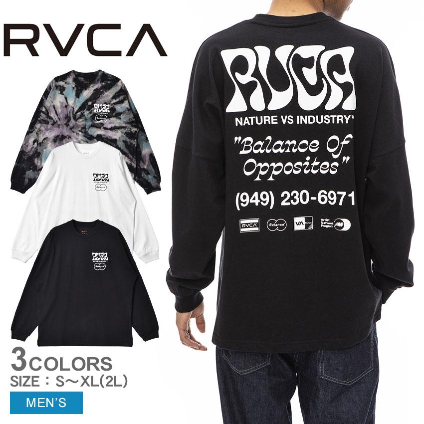 RVCA（ルーカ） 長袖Tシャツ メンズ LOCAL VIZ LT ロングスリーブT