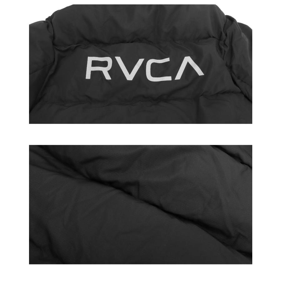 ルーカ ジャケット メンズ パファー ジャケット RVCA BD042782 ブラック 黒 ホワイト 白 トップス アウター 長袖 上着 シンプル｜z-sports｜13