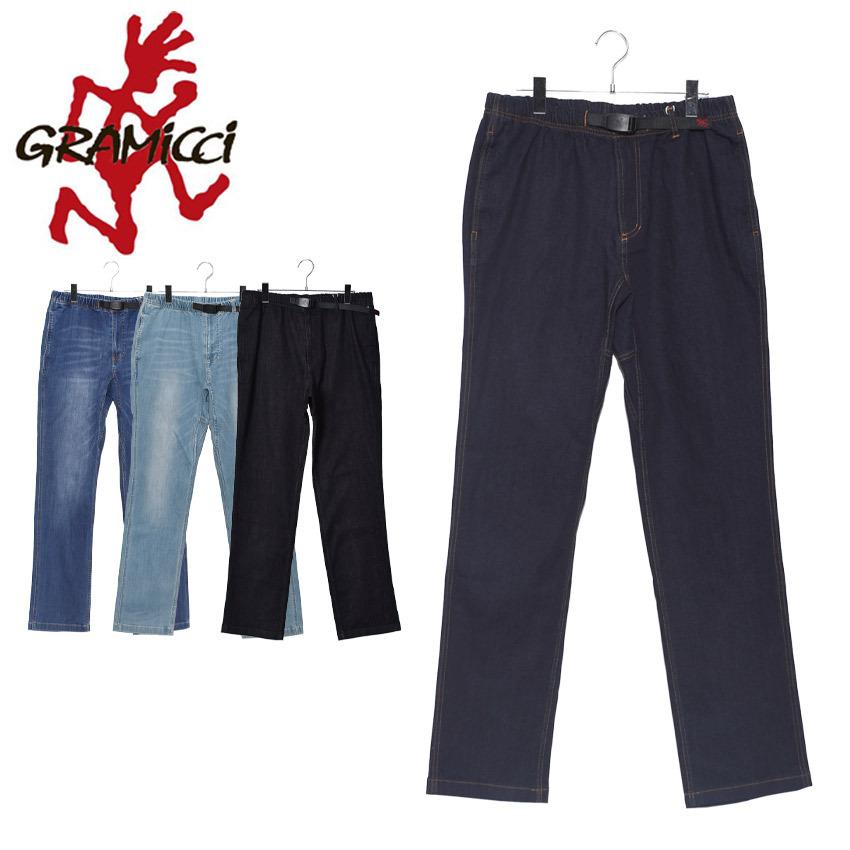 GRAMICCI パンツ　0816ーDEJ ブラック Gramicci（グラミチ） ロングパンツ メンズ デニムニューナローパンツ