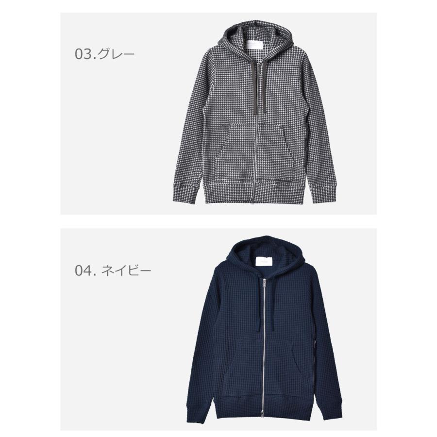 SEAGREEN（シーグリーン） パーカー メンズ オニワッフルフーディー