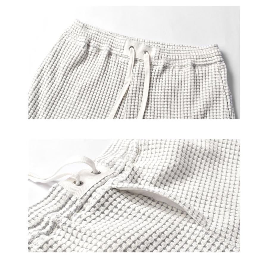 SEAGREEN（シーグリーン） ハーフパンツ メンズ ビッグ ワッフル