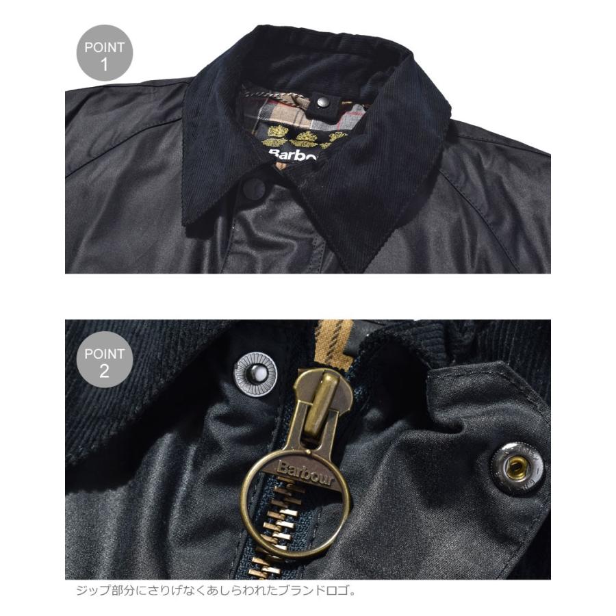 BARBOUR BRISTOL WAX JKT XL ネイビー Bristol Wax Jacket - Navy – The Smart Dresser
