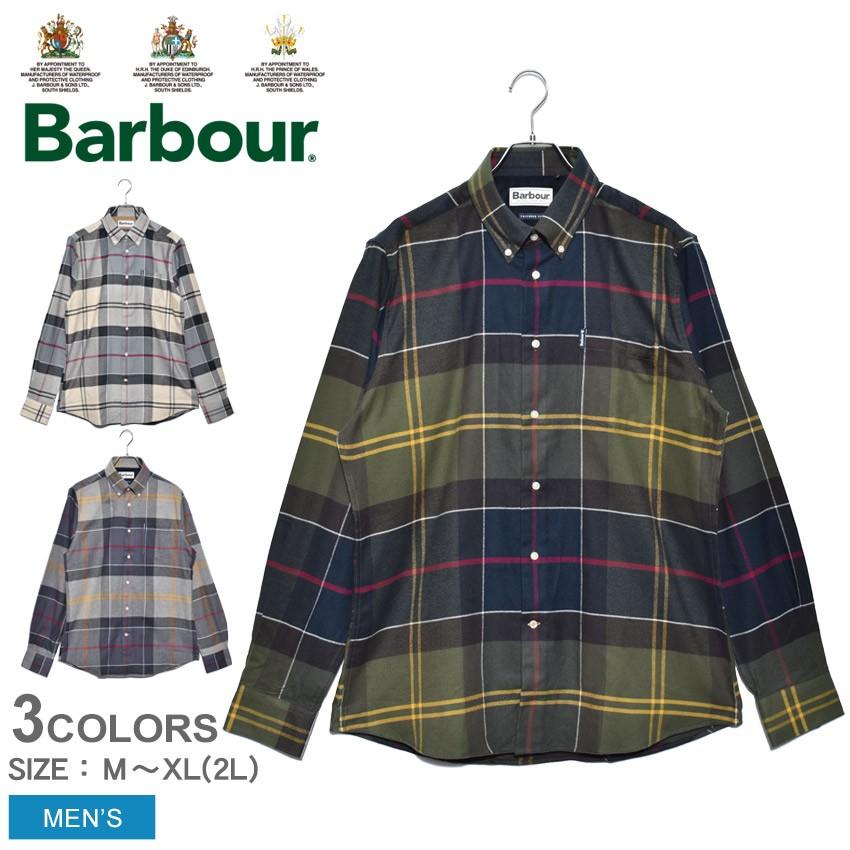 Barbour バブアー 長袖シャツ メンズ ステープルトン シャツ BARBOUR