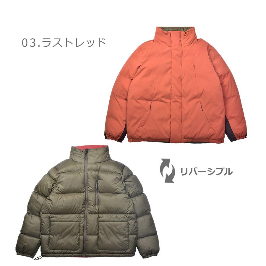 冬用ブルゾン FLAG ON CREW メンズ 撥水 防風 保温 フーディジャケット