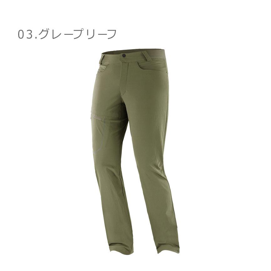 送料無料 サロモン ジャージ メンズ WAYFARER PANTS SALOMON LC1866300 LC2002300 LC2002500  カーキ ボトムス パンツ 軽量｜z-sports｜07