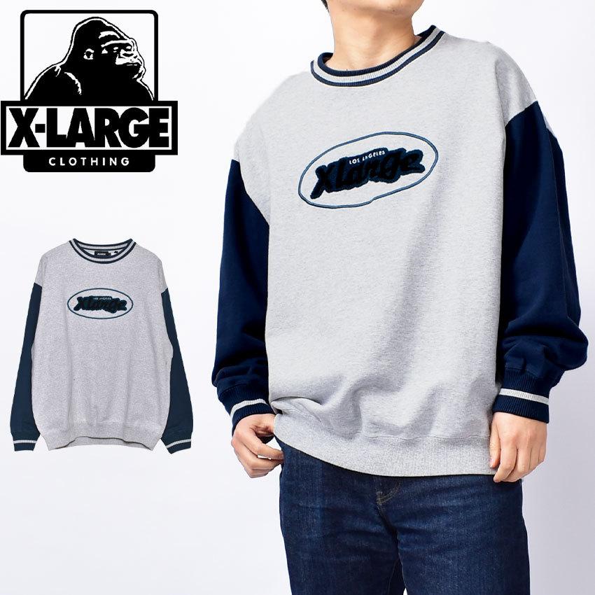 XLARGE（エクストラ ラージ） トレーナー メンズ RETRO CREW NECK