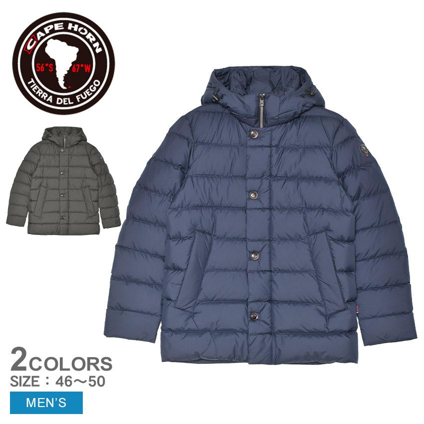 CAPEHORN（ケープホーン） ダウンジャケット メンズ HARRIS CAPE HORN B1565 ブラック 黒 ブルー 青 ダウン ...
