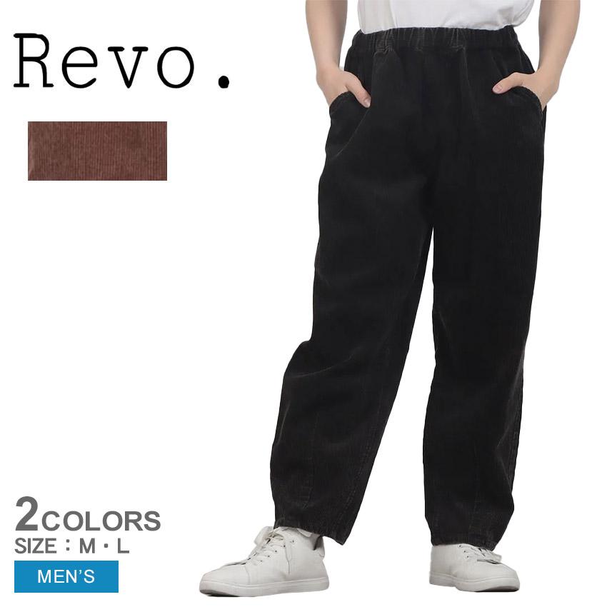 Revo. レヴォ ロングパンツ メンズ ケミカルウォッシュ加工