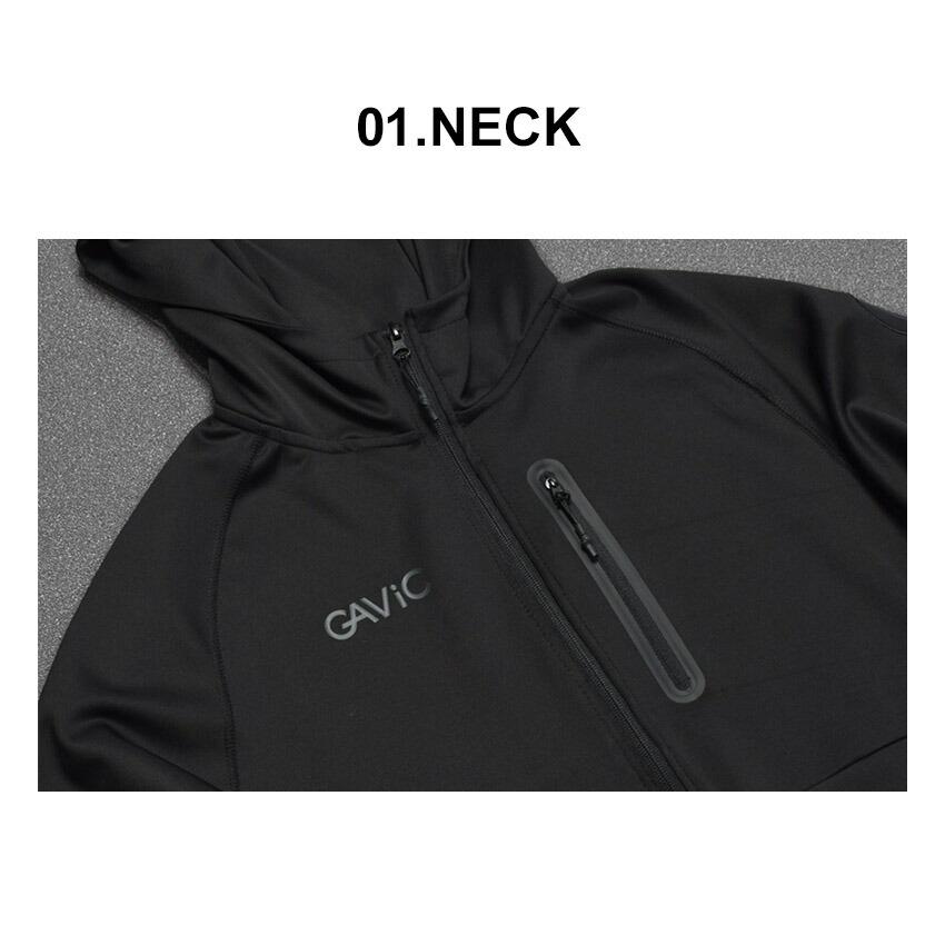 GAViC（ガビック） 送料無料 パーカー メンズ テックジャージ ジップ