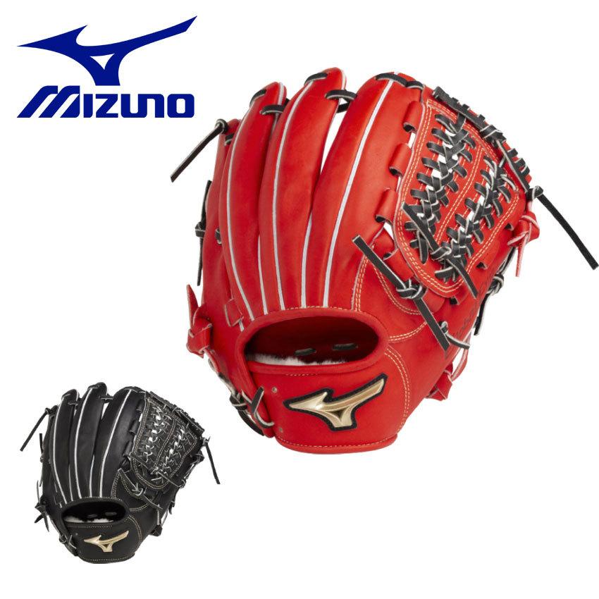 H 硬式野球グローブ 赤